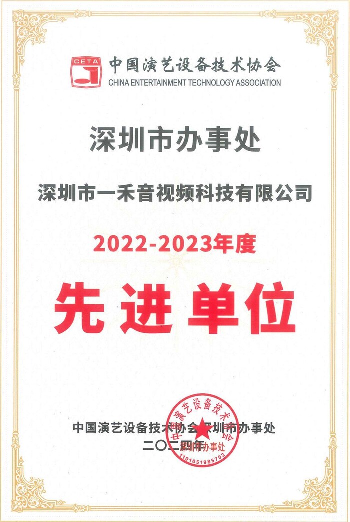 2022-2023年度先進(jìn)單位榮譽(yù)稱號